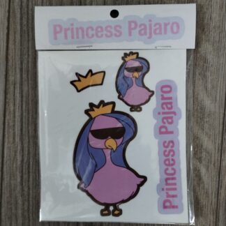 Princess Pajaro Waterproof Stickers - Basic Set
