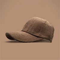 Casual Baseball Cap - Coffee/Adjustable